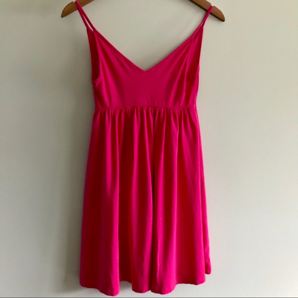 Express Flare Dress in Pink - Picture 4 of 8